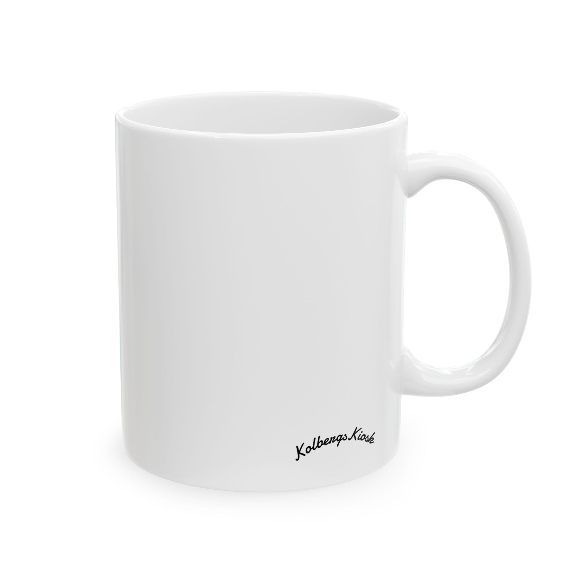 Coffee Lover Ceramic Mug — "Glaube an Morgen, Genieße das Leben" 11oz/15oz