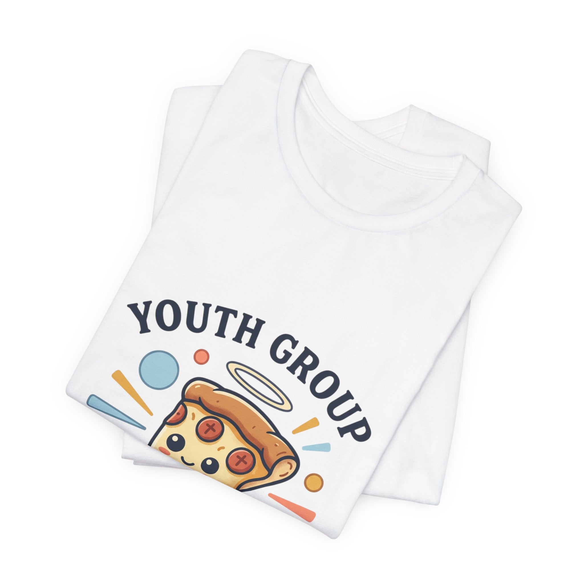 Saved by Grace Pizza Tee | Christian memes, youth group retro church tee