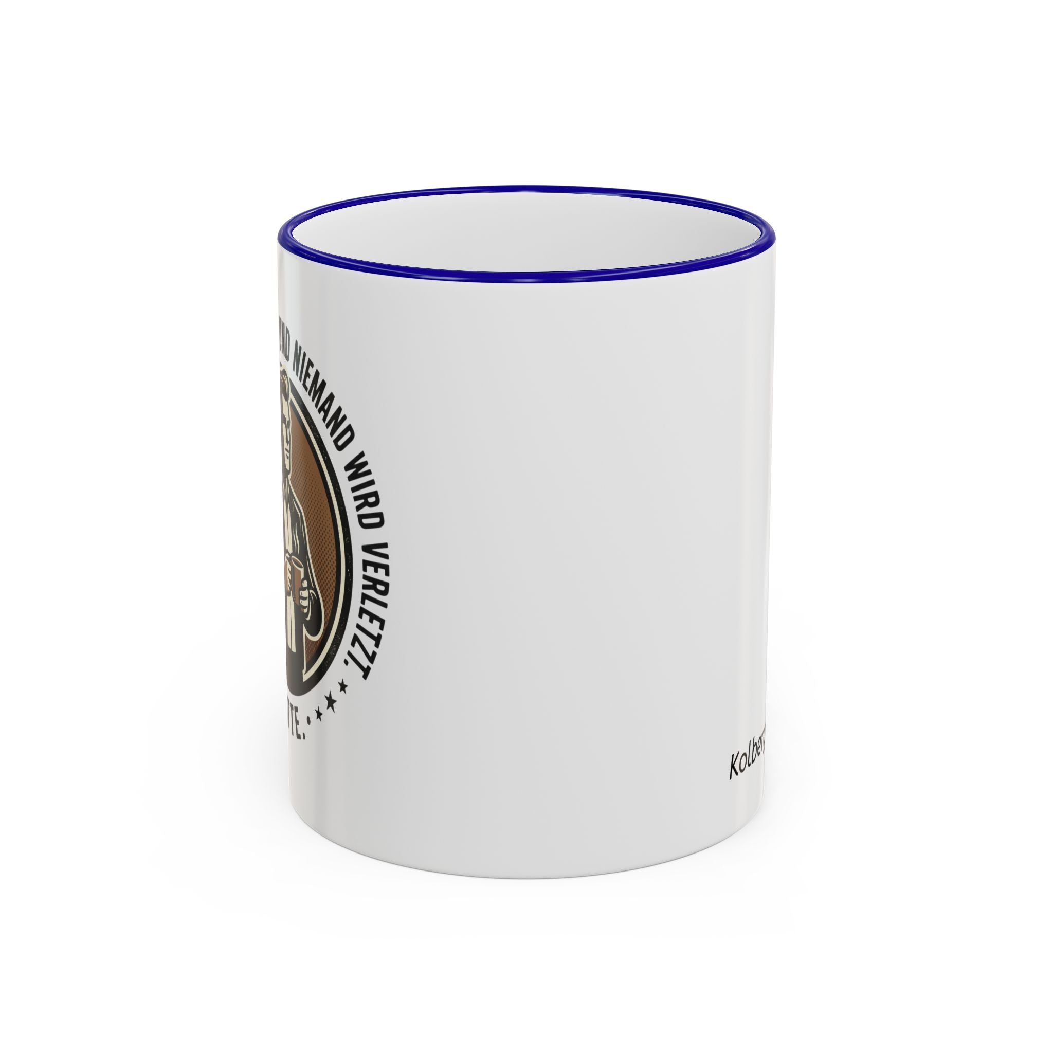 Kaffeetasse : Man bringe mir Kaffee, und niemand wird verletzt.