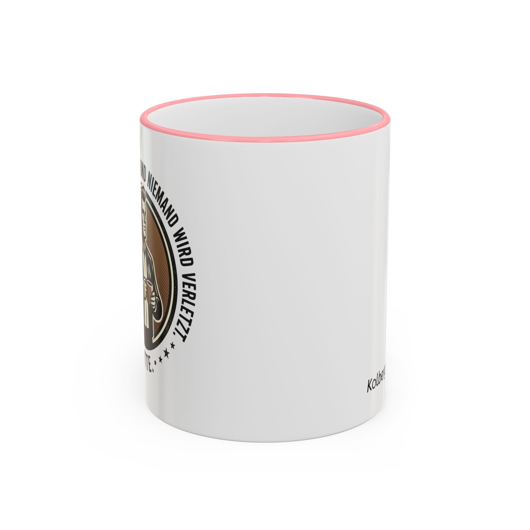 Kaffeetasse : Man bringe mir Kaffee, und niemand wird verletzt.