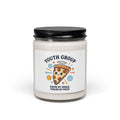 Saved by Grace Fueled by Pizza Candle | Christian memes, Youth Group