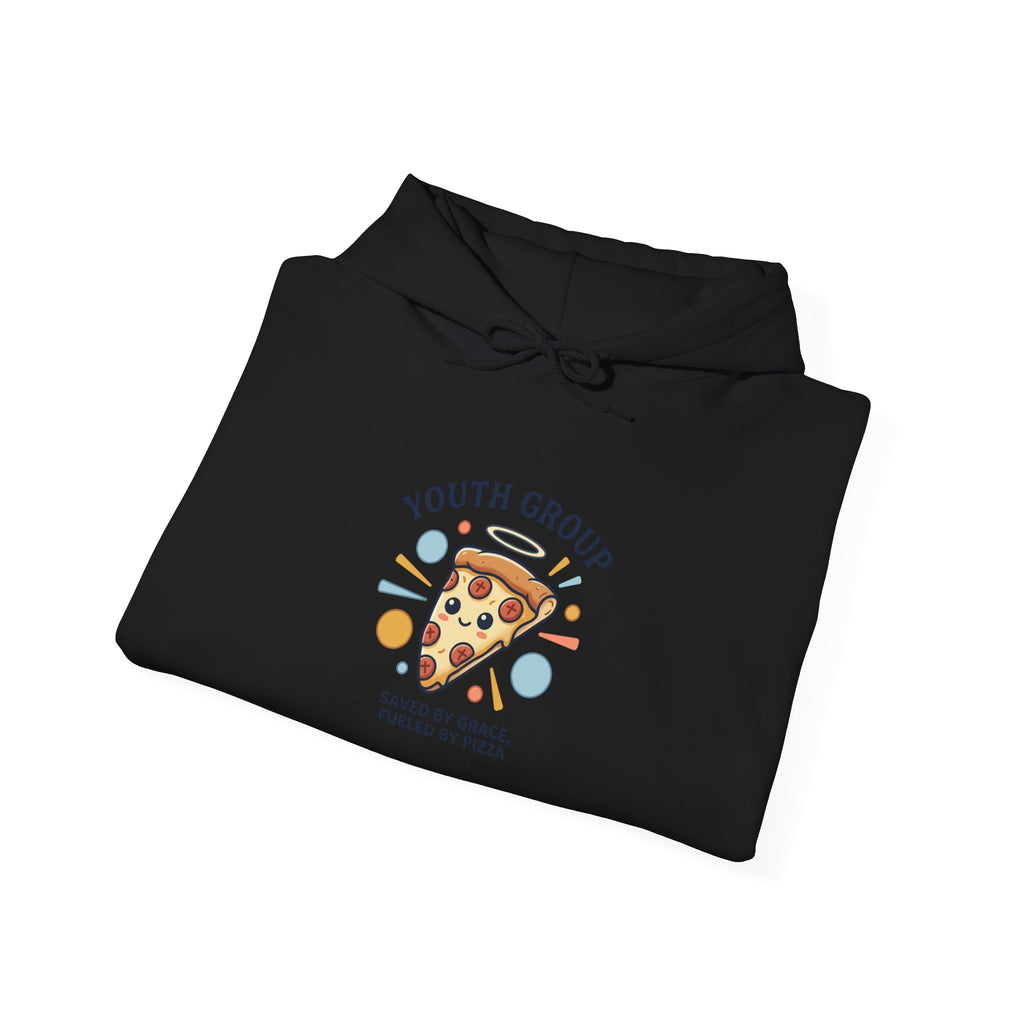 Youth Group Pizza Meme Hoodie | Christian memes, church camp retro