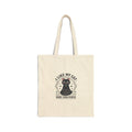 I Like My Cat More Than People Tote Bag | black cat, witchy cat